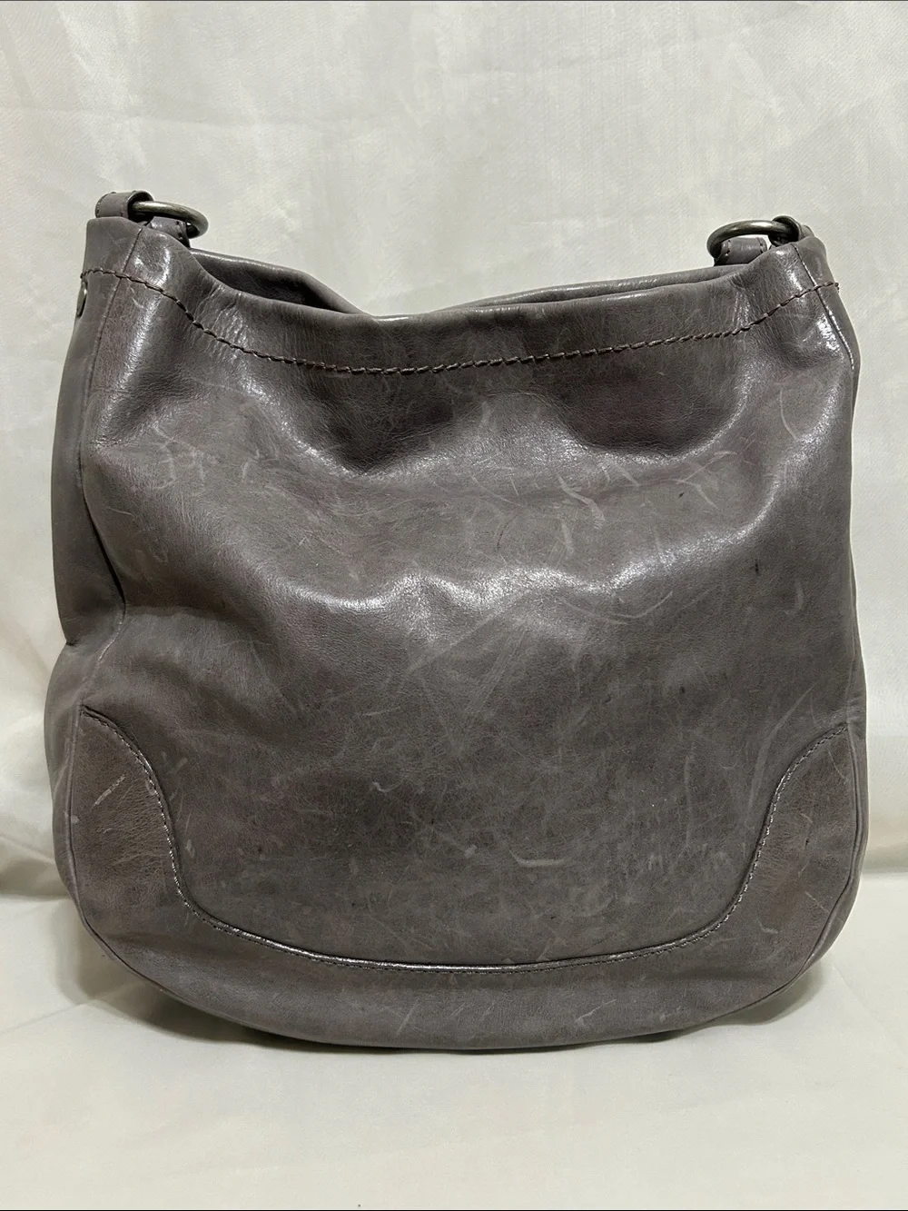 Frye Melissa Hobo Bag In Slate